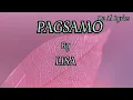 Lagu PAGSAMO by LISA (lyrics)