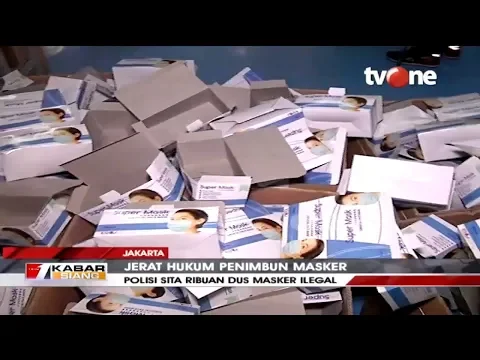 Jerat Hukum Penimbun Masker | Kabar Siang di Lokasi tvOne  (5/3/2020)