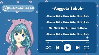 Download Belajar Bahasa Jepang Kosakata Anggota Tubuh dengan Lagu Anak (Kepala Pundak Lutut Kaki) MP3