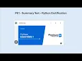 Python Essentials 1 - All modules