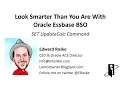 Essbase SET UpdateCalc Command