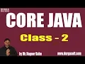 Differences Between Java and Others C C Class - 2 by Mr Nagoor Babu Sir On 02-10-2018