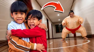 แย่แล้ว !? นักซูโม่ตัวใหญ่มากบุกบ้านเรา I หนูดีมาแล้วจ้า