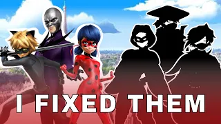 i redesigned every single hero suit from miraculous ladybug 🐞 🐱🦊