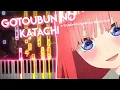 Download Lagu Gotoubun no Katachi - The Quintessential Quintuplets Season 2 OP | Piano