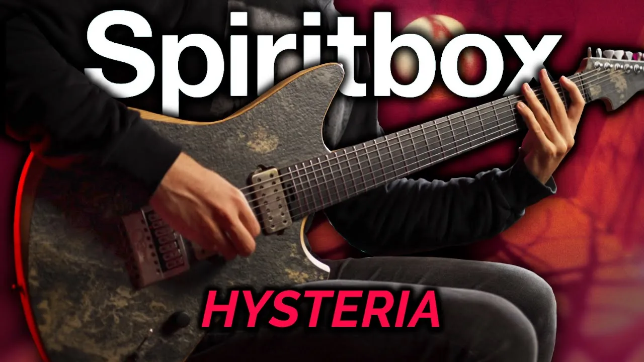 SPIRITBOX - Hysteria (Cover) + TAB