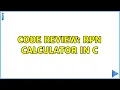 Code Review RPN calculator in C 4 Solutions