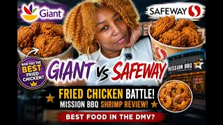 I Compared GIANT vs SAFEWAY Fried Chicken The Winner SHOCKED Me