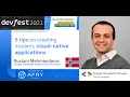 5 Tips on Creating Modern Cloud-native Applications Rustam Mehmandarov 2021