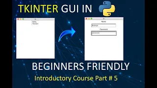 GUI in Python Using Tutorial for Beginners Add Text Control Button Event Handler Part 5