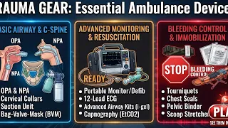 Essential Medical Devices for Ambulance Trauma Care Learn in 2 minutes medical