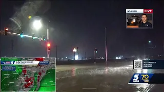 Tornado spotted in Norman
