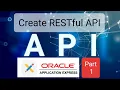 Oracle Restful API Create