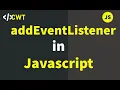 addEventListener in JavaScript Mouse over Mouse Leave eventListener in Javascript