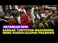 Download Lagu [FULL] Dahsyat Mahasiswa Getarkan DPR, Sampaikan Tuntutan Singgung Demo Rusuh-Ucapan Prabowo