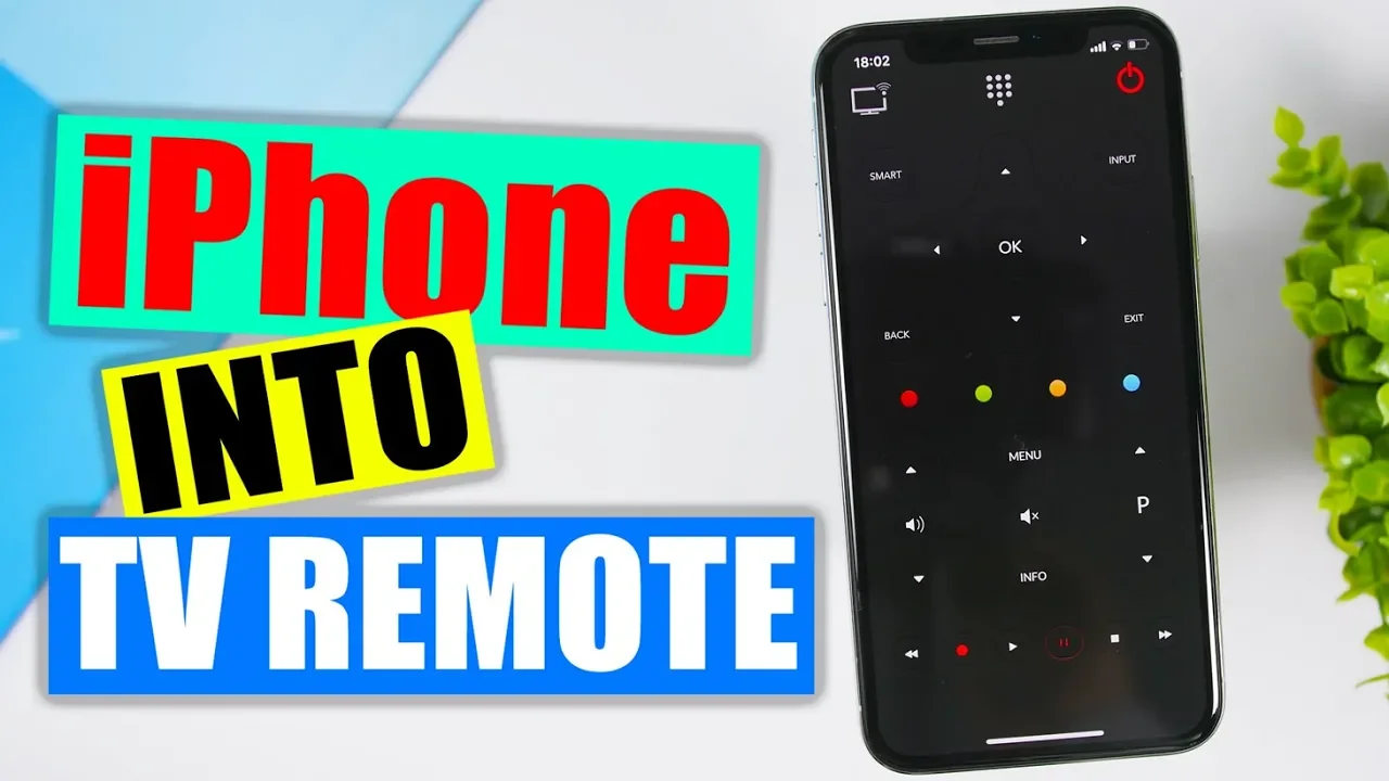 How to use a Smartphone as a remote control for NON-SMART TV & devices
