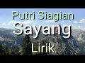 Download Lagu Putri Siagian - Sayang ( Official Lirik Video )