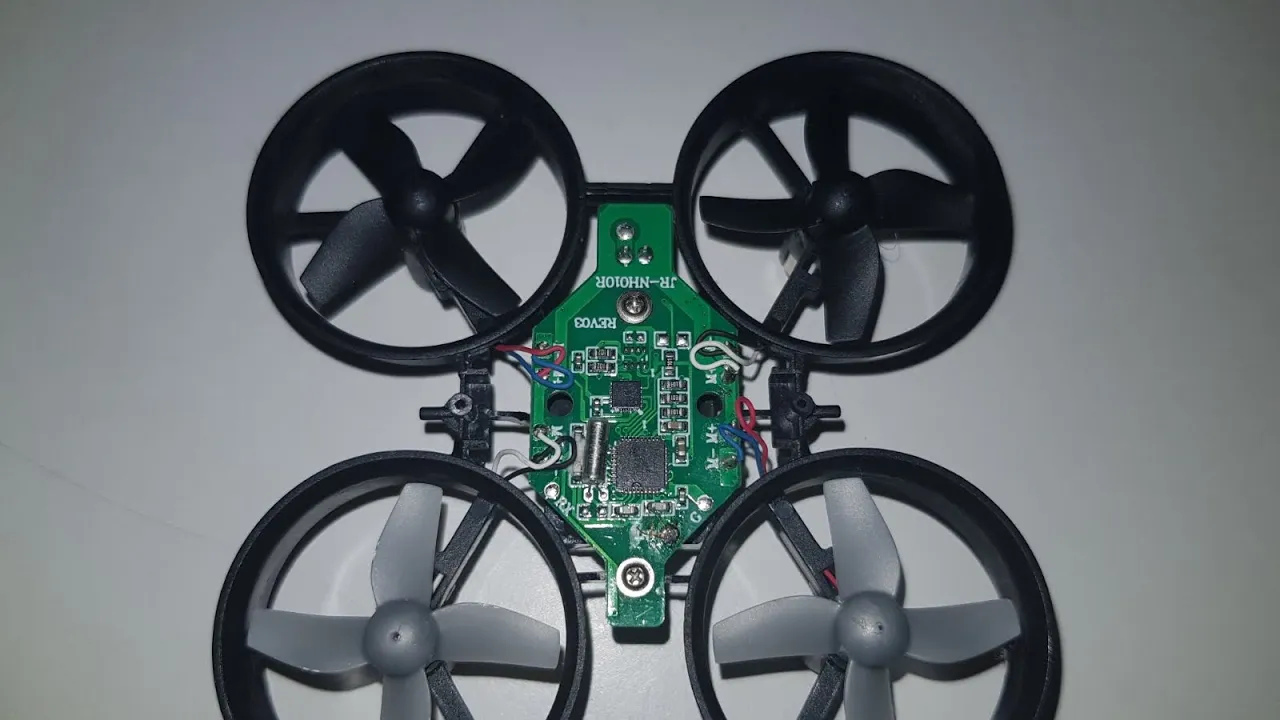 How a DRONE gyroscope works