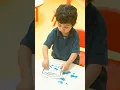 Blue day at Petals Preschool Blue Butterfly Collage Activity