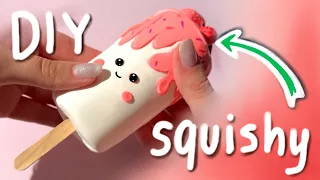 How to make ice cream squishy🤍✨