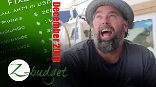 Cost of Sailing & Living on a Catamaran (Z-Budget Dec 2018)