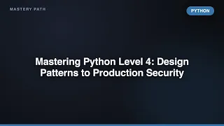 Advanced Python Level 4 Patterns for Professionals