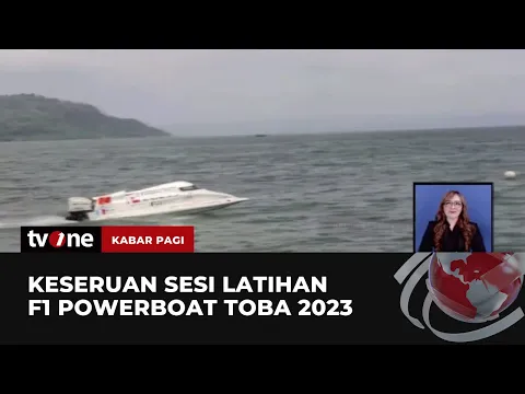 Sesi Latihan Pertama F1 Powerboat Digelar
