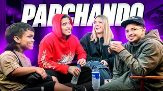 PARCHANDO CON MANOLO, JUANCHITO Y MARIA JULISSA 🔥| MR STIVEN