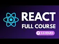 React Full Course in 2 Hours 30 Minutes Learn React JS Fast Beginner to Advanced