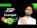 Real life example of JSP Java JSP Servlet Tutorial Java web development in Hindi