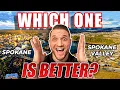 SPOKANE VS SPOKANE VALLEY Which One Should You Choose For Your Family Living In Spokane WA