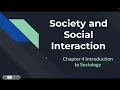 Chapter 4 Introduction to Sociology