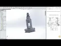 Assembly of Single Tool Post in SolidWorks PCE Prof Binsu Babu