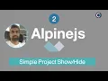 Learn Alpinejs by Projects - part 2