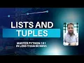 Chapter 6 Lists and Tuples as Data Types in Python