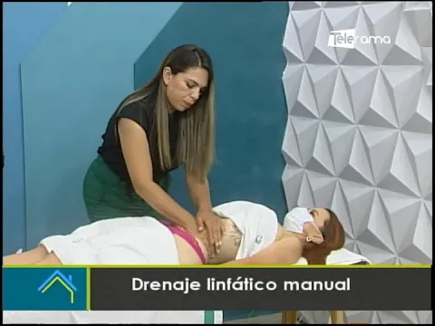 Drenaje linfático manual