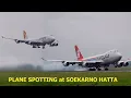 Download Lagu HAZE day! Planes Takeoff Landing at Jakarta Int'l Airport | Plane Spotting at Soekarno Hatta
