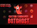 Command Builder Basics Custom Commands - BotGhost Tutorial