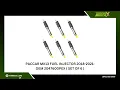 Paccar MX13 Fuel Injector 2018-2021 OEM 2047600PEX Set of 6