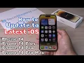 How to Update to Latest iOS Software Update iPhone 14 iPhone 14 Plus iPhone 14 Pro 14 Pro Max
