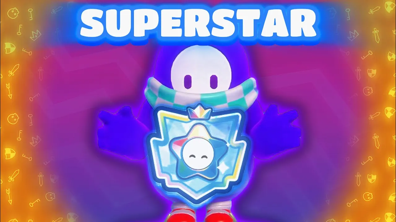 I REACHED SUPERSTAR RANK IN FALL GUYS!!! 🔥