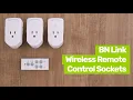 BN-LINK Wirless Remote Control Sockets 3x1