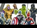 Avengers End Game Hulk Captain Marvel Stop the combine of Thanos