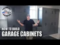 How To Build DIY Garage Storage Cabinets