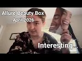 Allure What Happened April 2026 Beauty Box Unboxing