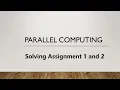 Distributed and Parallel Programming