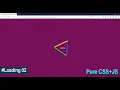 How to Create a Rotating Triangle Loading Page with CSS Loading Page
