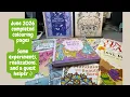 June 2026 completed colouring pages Adult Colouring