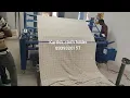 folding machine folding sheet folding for Rapier loom move