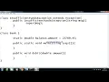 Java User Defined Exception